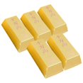 thumbnail image 3 of Airtight Cookie Containers Multi Function Candy Boxes Golden Rectangular Paper Gift Wrapping Box For Christmas Party 5Pcs, 3 of 5