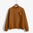 thumbnail image 2 of Sweatshirt for Women Perfect For Daily Wear or Loungewear! Cozy Picks for Every Soft Fabrics L Brown Sweatshirts, 2 of 4