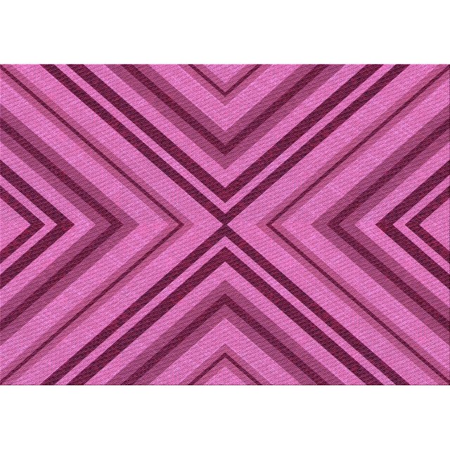 Ahgly Tapis Rectangulaire Lavable en Machine Intérieur Transitionnel Violet Cramoisi, 6 Pieds x 9 Pieds