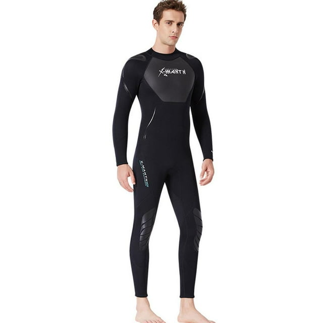 Traje de neopreno completo DYNWAVEMX 1,5 mm con cremallera en espalda para kayak Hombres M