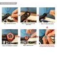 thumbnail image 2 of Greeniant Reloj con auriculares para bicicleta de montaña, piñón fijo, tapa resistente al agua para bicicleta, accesorio para reloj, Ciclismo TYPE1, 2 of 6