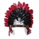 thumbnail image 5 of Tocado indio, sombrero de jefe indio para disfrazarse, espectáculo de danza, Halloween, adultos, 5 of 8