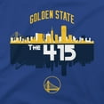 thumbnail image 4 of Men's Stadium Essentials Royal Golden State Warriors Cities T-Shirt, 4 of 4