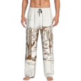 thumbnail image 5 of Mens Pajama Pants, Western Desert Cowboys Soft Sleep & Lounge Pants for Men, Cuteness Casual PJ Bottoms Pants with Pockets, 5 of 7