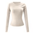 thumbnail image 4 of EDFBUYKRS Ruffle Blouse with Long Sleeves, Sizes S-3X, Women’S Xl, 4 of 5