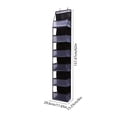 thumbnail image 3 of Behind the Door Hanging Storage Bag – 6 Compartments Mesh, 12 x 6 x 63 Inches, Large Capacity Organizer with Metal Hook, for Bedroom, Dormitory & Apartment, 3 of 7