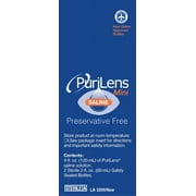 PuriLens حافظة محلول ملحي مجاني 2 عبوة 2 أونصة. زجاجات