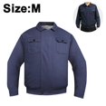 thumbnail image 2 of Summer Outdoor Cooling Fan Jacket Men's Air-Conditioning Suit Sun Protection Clothing Wear-Resistant Construction Work Clothes, 2 of 5