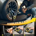 thumbnail image 4 of Car Tire Inflator Portable Air Compressor, Vehicle Pump with Digital Pressure Gauge LED Light, Cordless Automotive Tires Inflation Pump, Universal for Motorcycles Bikes -, 4 of 6
