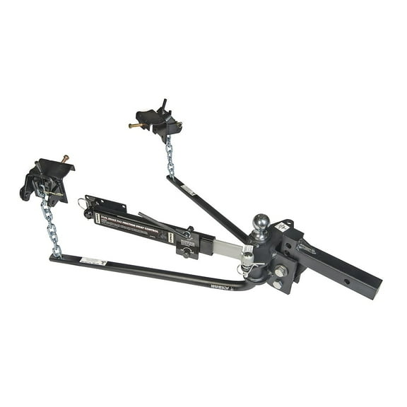 Husky Towing 31999 Weight Distribution Hitch; Husky Round Bar; 14000 Pound Gross Trailer Weight