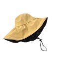thumbnail image 1 of Sombrero para el sol de caza con cola de caballo para mujer, sombrero de pescador al aire libre UV con borde ancho, 1 of 5