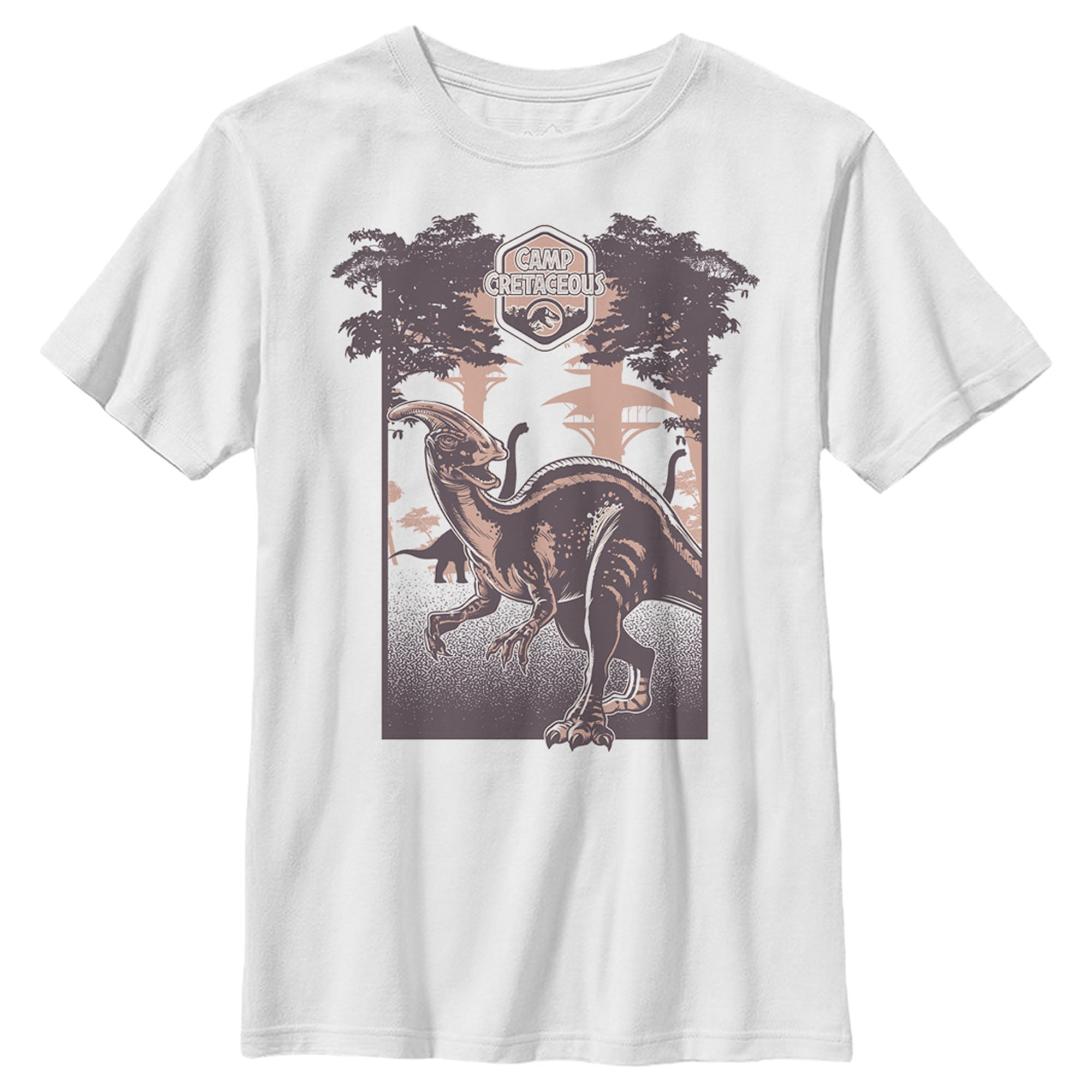Camp Cretaceous Dinosaur Travel Poster 