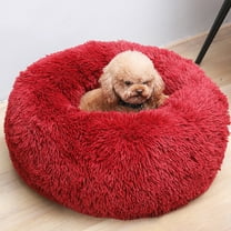 AZXY Donut Dog Beds,Dog Beds for Small Dogs,Indestructible Washable Chew Proof Comfort Cat Bed Medium,Pet Bed for Crate On Clearance