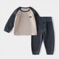 thumbnail image 2 of bwdbhd Toddler Pajamas Girl Boys' Pajamas 2-Piece Pjs Sleepwear Kids Cartoon Fall Winter Outfits, 2 of 7