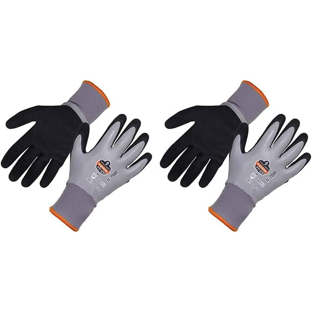 Guantes de trabajo de invierno Ergodyne ProFlex 7501, impermeables, grises