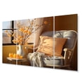thumbnail image 2 of Designart "Country beauty Apricot Glow II" Food & Beverage Art Living Room Set, 2 of 5
