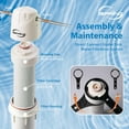 thumbnail image 3 of iSpring FUS15-PB Replacement Filter with MetSorb® Media for US15L-PB Under Sink Water Filter, Reduces Lead, Arsenic, Chlorine, Bad Taste & Odor, 15K Gallons High Capacity, 3 of 4