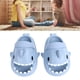 thumbnail image 5 of Sandalias de Tiburón para Niños, Antideslizantes, de Punta Abierta, para Ducha y Casa, Azul Neblina, Longitud Interior 16cm, 5 of 10