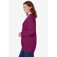 thumbnail image 2 of Woman Within Plus Size Fleece Sweatshirt, 2 of 6