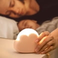thumbnail image 2 of Children's Night Light LED Cloud [Set of 2] Bedroom Night Lamp for Baby Breastfeeding Rechargeable Adult Night Light Nomad Torch with 4 Intensities, G, 2 of 5