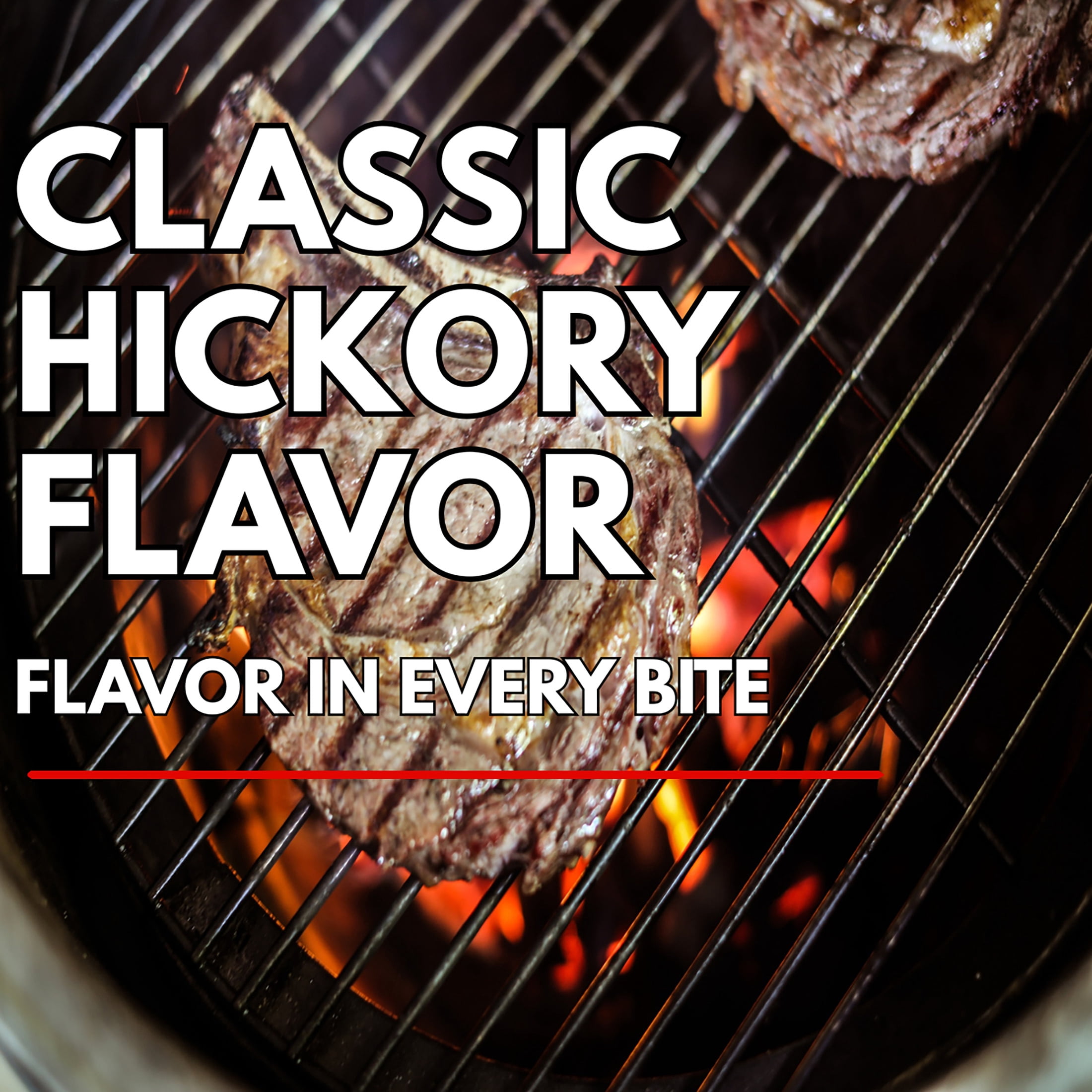 Expert Grill Charcoal Briquettes Blended with Hickory, 8 lb