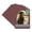 Maroon Red, variant on Raspberry Red Picture Frame Mat for 12x16 Frames - Oval Opening for 10x14 Photos - 25 Mats