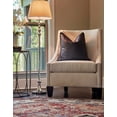 thumbnail image 7 of Unique Loom Utopia Collection Area Rug - Antheia (8' Round Terracotta/Blue), 7 of 7