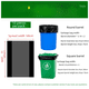 thumbnail image 5 of Bolsas de basura de plástico negras engrosadas para hoteles, restaurantes, protección del medio ambiente, uso industrial, bolsas de basura desechables, 5 of 5
