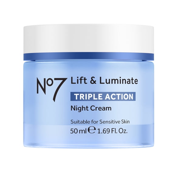 No7 Lift & Luminate Triple Action Night Cream 1.69 fl oz