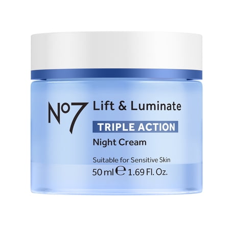 No7 Lift & Luminate Triple Action Night Cream 1.69 fl oz