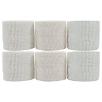 CintBllTer 2" Stretch Athletic Tape - 6 Rolls, White