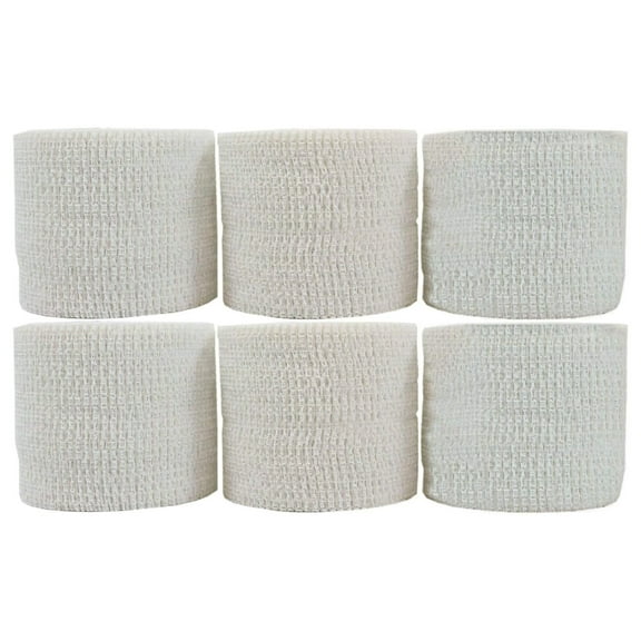 CintBllTer 2" Stretch Athletic Tape - 6 Rolls, White