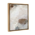 thumbnail image 4 of Stupell Industries Muted Neutral Painting Abstract Painting Brown Floater Framed Canvas Art Print Wall Art, 17 x 21, 4 of 10