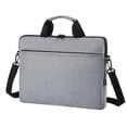 thumbnail image 1 of Mistaha Sac pour Ordinateur Portable 15,6 Pouces Grande Capacité Résistant aux Rayures Anti-Éclaboussures en Tissu Oxford Sac de Protection pour Ordinateur Portable Gris, 1 of 7