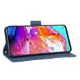 thumbnail image 5 of Case for Samsung Galaxy A70 Cover Adjustable Detachable Card Holder Magnetic closure Leather Wallet Case - Blue, 5 of 5