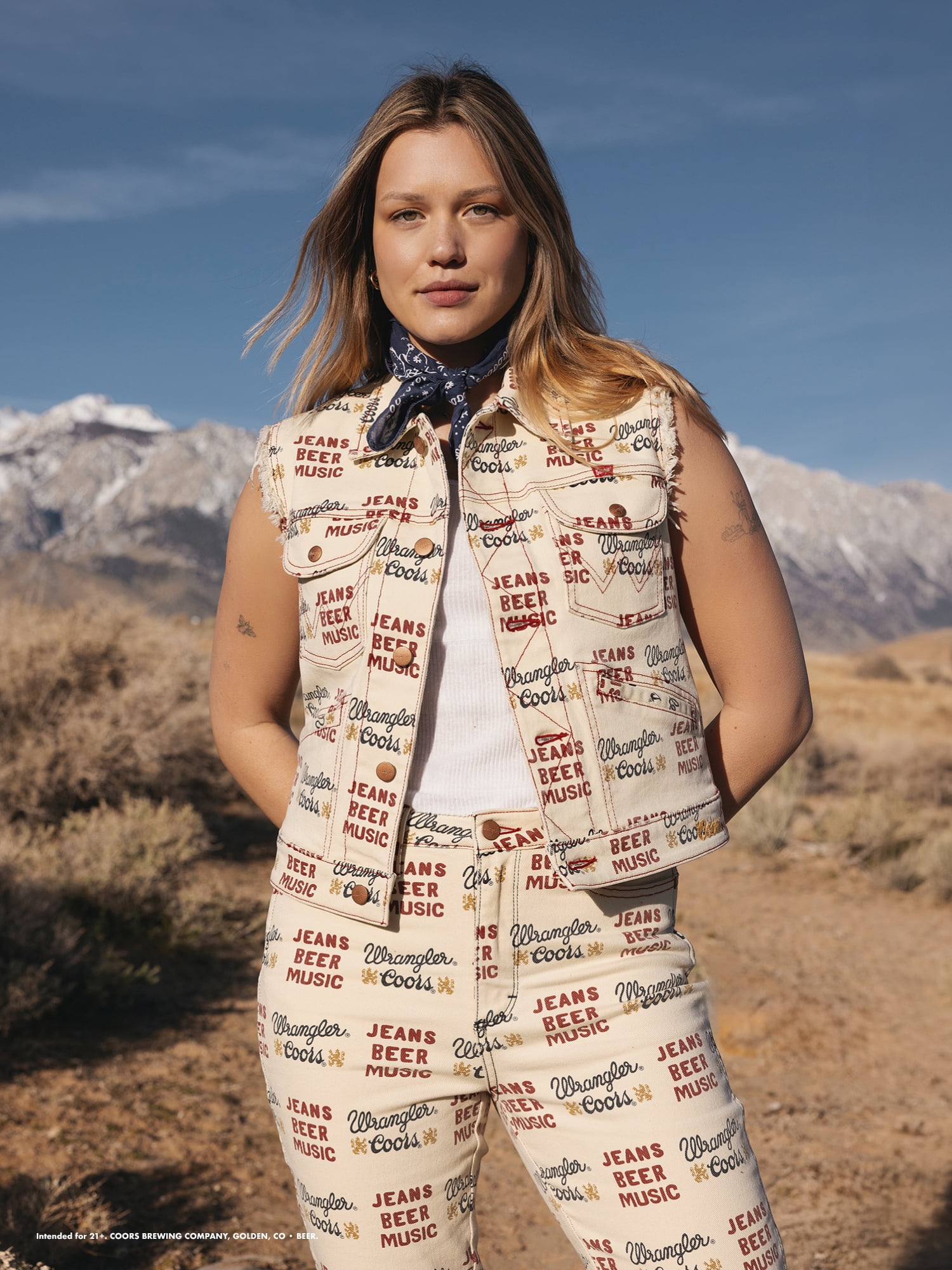 Wrangler® x Coors® Printed Vest