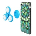 thumbnail image 3 of Design the Inspiration of Peacock Iphone 7/ 6/ 6s Case with Led Fidget Spinner Clip on in Turquoise, 3 of 4