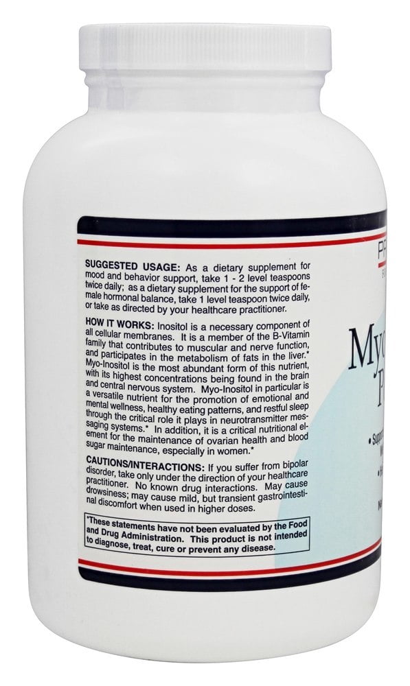Protocol for Life Balance Myo Inositol Powder - Women’s - 1 lb (454 g)