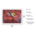 thumbnail image 2 of Song of Songs IV - From an Original Color Painting by Marc Chagall c.1958 - Bamboo Fine Art 290gsm Paper Print (Unframed) 24x32in, 2 of 4