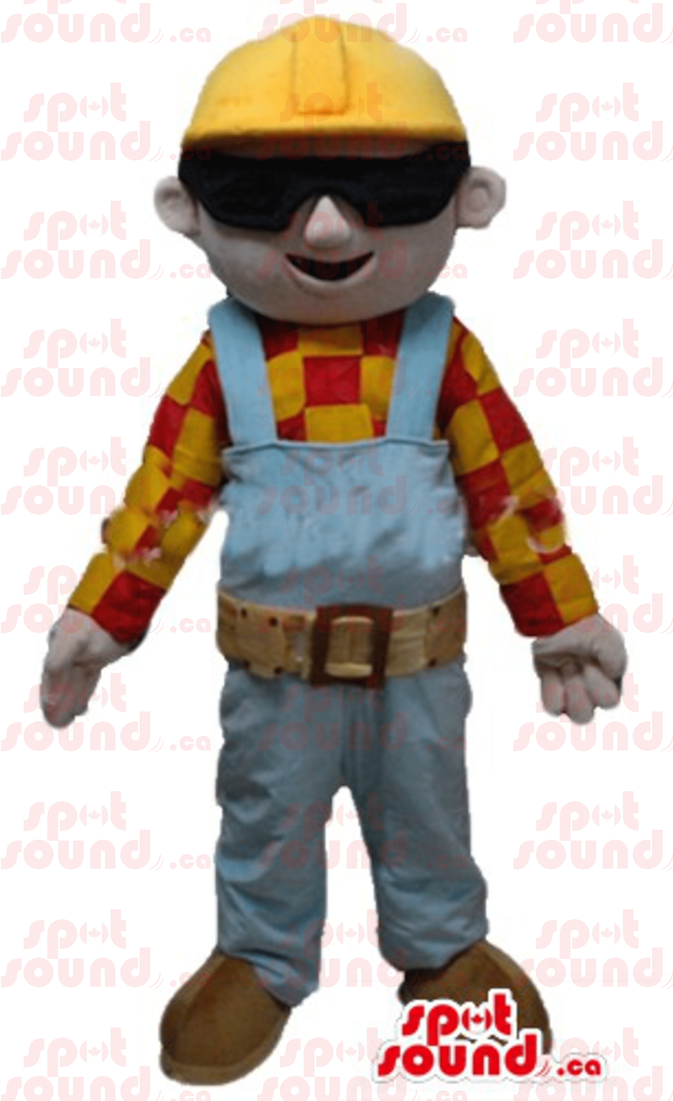 Bob the Builder Boys Fancy Dress Cartoon Character Uniform Kids Childs Costume 