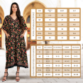 thumbnail image 6 of Miss Lavish London Kaftan Dress - Caftans for Women - Women's Caftans Suiting Teens to Adult Women in Regular to Plus Size [151-BLACK 6-12], 6 of 6