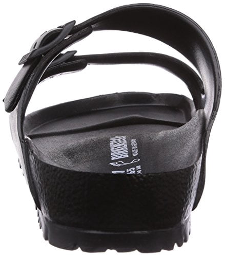 Birkenstock Unisex Arizona Essentials EVA Black Sandals - 44 M EU/13-13.5 B(M) US Women/11-11.5 D(M) US Men
