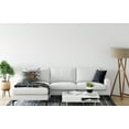 thumbnail image 4 of 20" x 20" Simply Daisy Modern Leaf Pile Polyester Accent Pillow, Multi Qty 1, 4 of 6