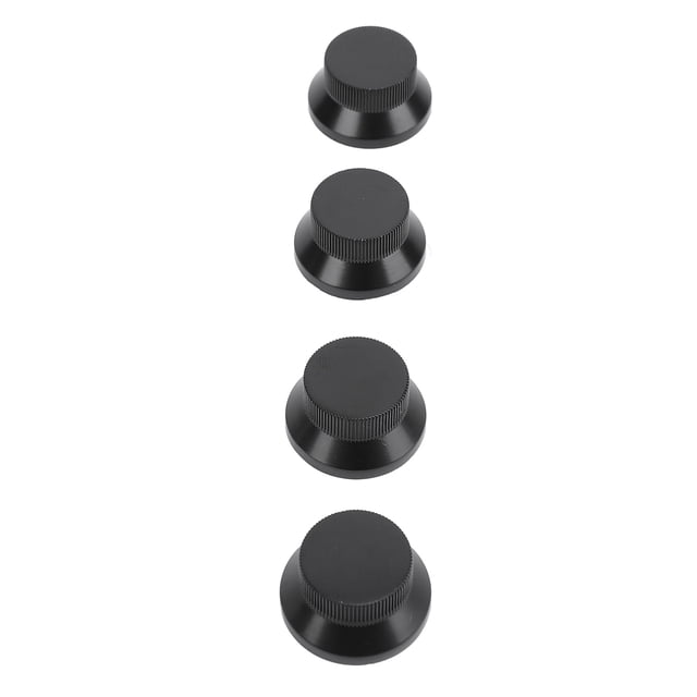 Tapa De Perilla De Potenciómetro De Guitarra, 4 Perillas De Control De Volumen De Guitarra De Metal Para Potenciómetro De Diámetro Interior De 6 Mm