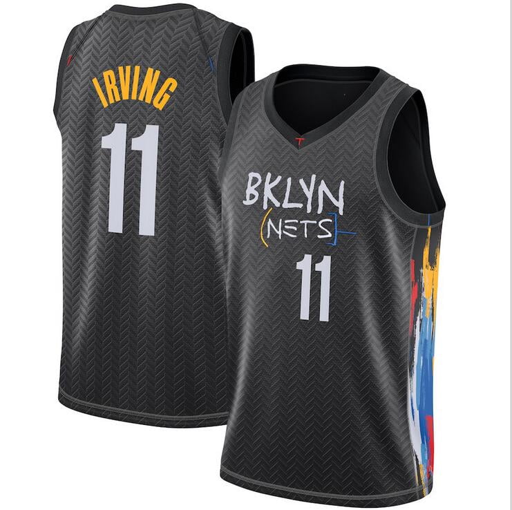 Men's Basketball Jersey Brooklyn Nets #11 Kyrie Irving #7
