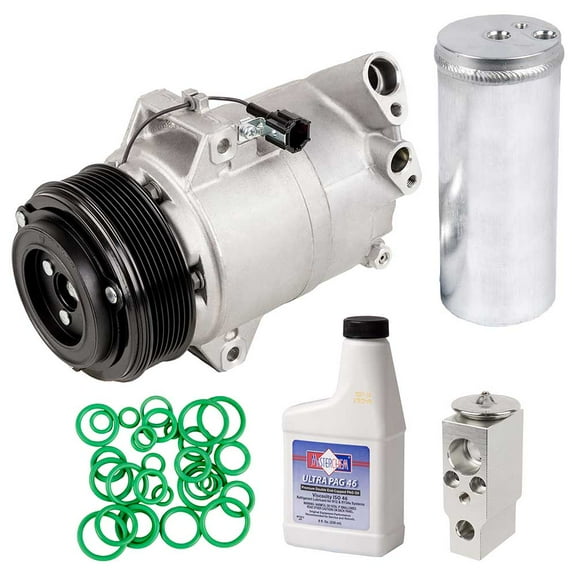 OEM AC Compressor w/ A/C Repair Kit For Nissan Pathfinder 4.0L V6 2005 2006 2007 2008 2009 2010 2011 2012 - BuyAutoParts