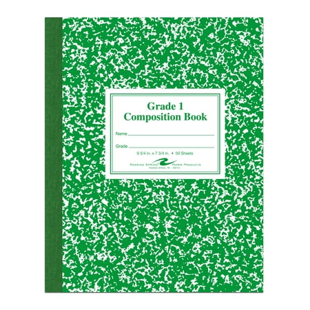 FLEX COMP 10 x8  GRADE 1 GREEN MARBLE COVER 12 pack