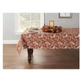thumbnail image 2 of Liberty Autumn Foliage Tablecloth Leaves Multi-Color Fall Fabric (52 x 52 Square), 2 of 6