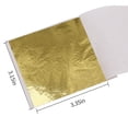 thumbnail image 4 of Láminas de pan dorado KINNO, 12 colores, 600 piezas, 8 x 8,5 cm, 4 of 8
