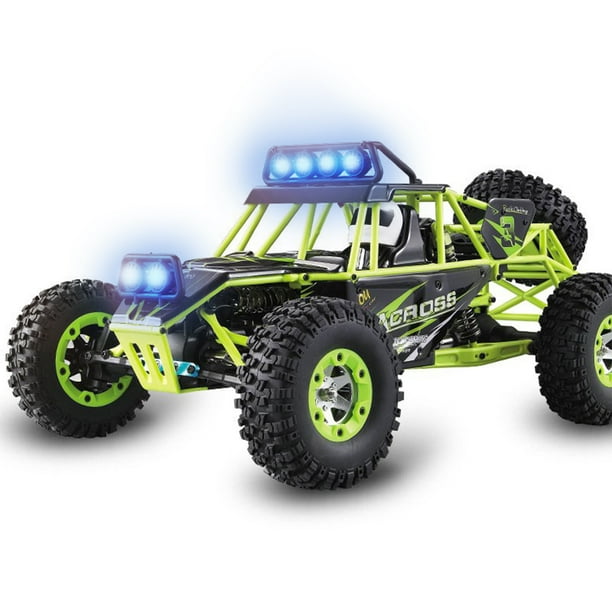 Carro Control Remoto off road 50Km h Buggy Jeep Razer RC Camioneta WLtech WLtoys Remote Control Car All Terrain Enyz Buggy RC 12428 4X4 Bodega Aurrera en linea